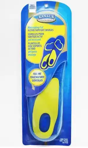 1 Par Plantillas Pie Plano Ortopedicas Gel Silicona Arco Pie