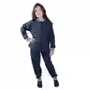 Pijama Niña Térmica Polar Azul Oscuro Talla 06