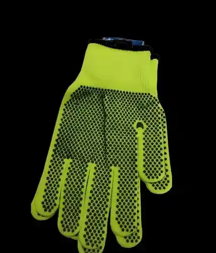 Guantes Hilaza Neón Puntos Pvc 2 Caras