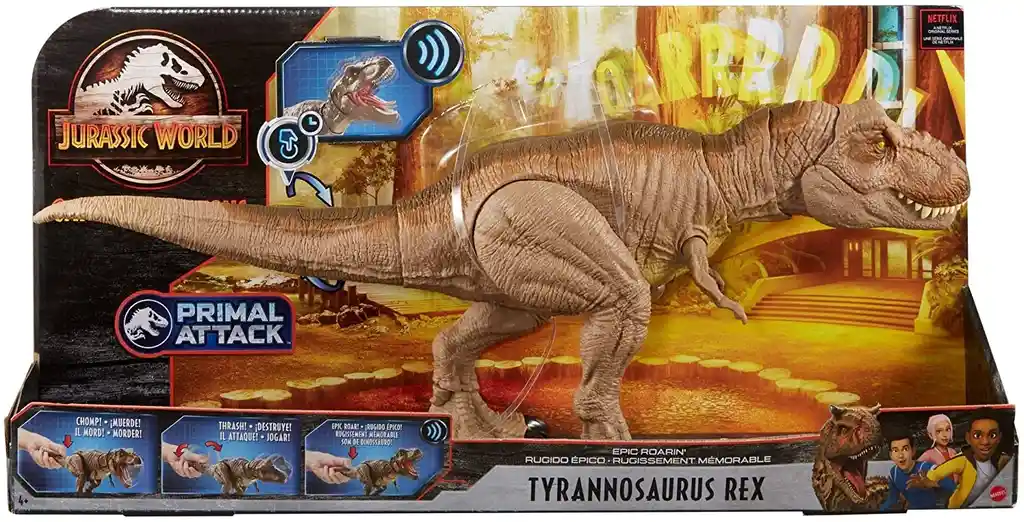 Jurassic World Tiranosaurio Rex Camp Cretaceo