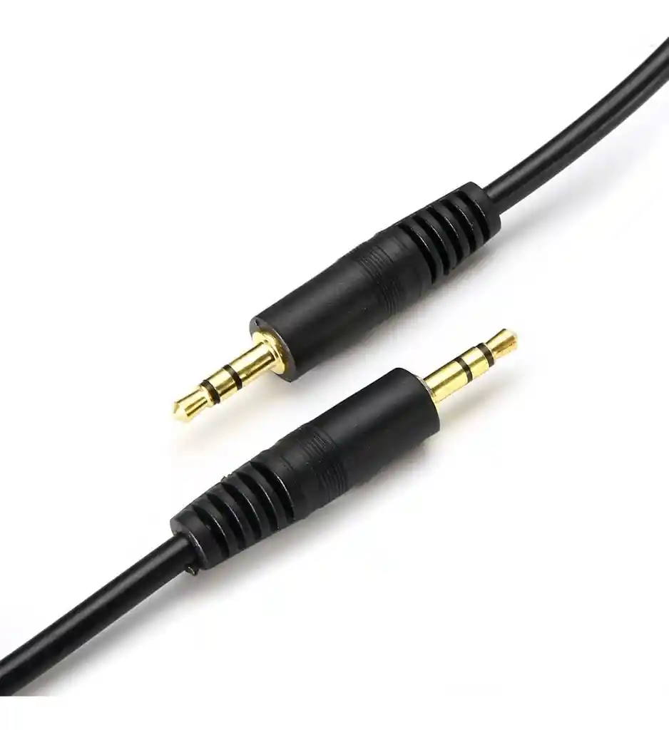 Cable Auxiliar De Audio Estéreo Plug 3.5mm 1x1 De 1.5 Metros