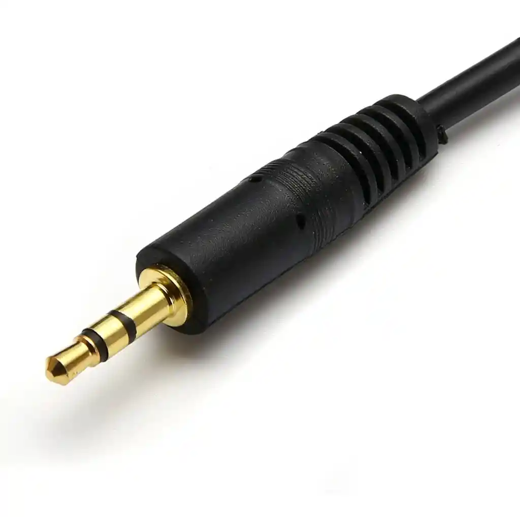 Cable Auxiliar De Audio Estéreo Plug 3.5mm 1x1 De 1.5 Metros