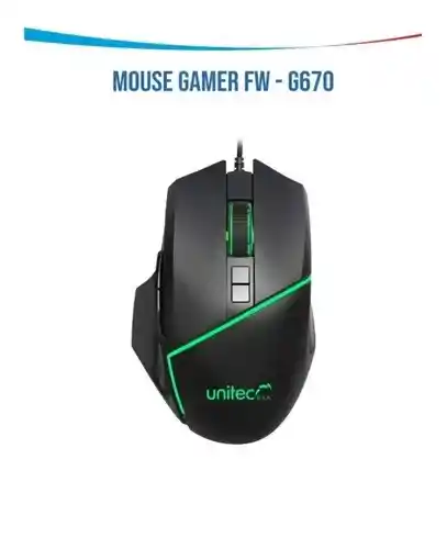 Unitec Mouse 8 Botones Fw-670