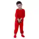 Pijama Niño Térmica Polar Rojo Talla 12