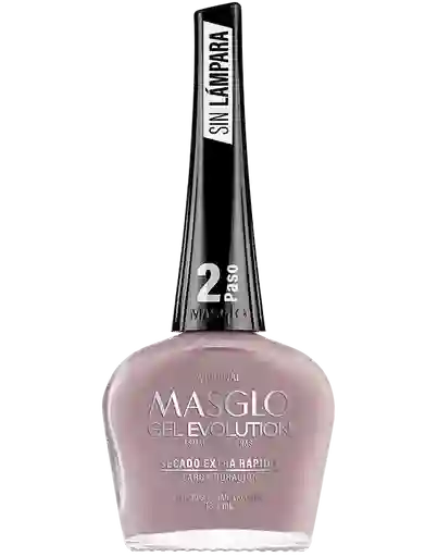 Masglo Kit Esmalte Gel Evolution Virginal (viene Con 1 Kit Base Y Brillo Gel Evolution)