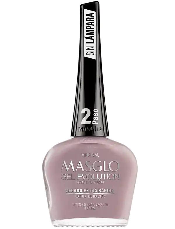 Masglo Kit Esmalte Gel Evolution Virginal (viene Con 1 Kit Base Y Brillo Gel Evolution)