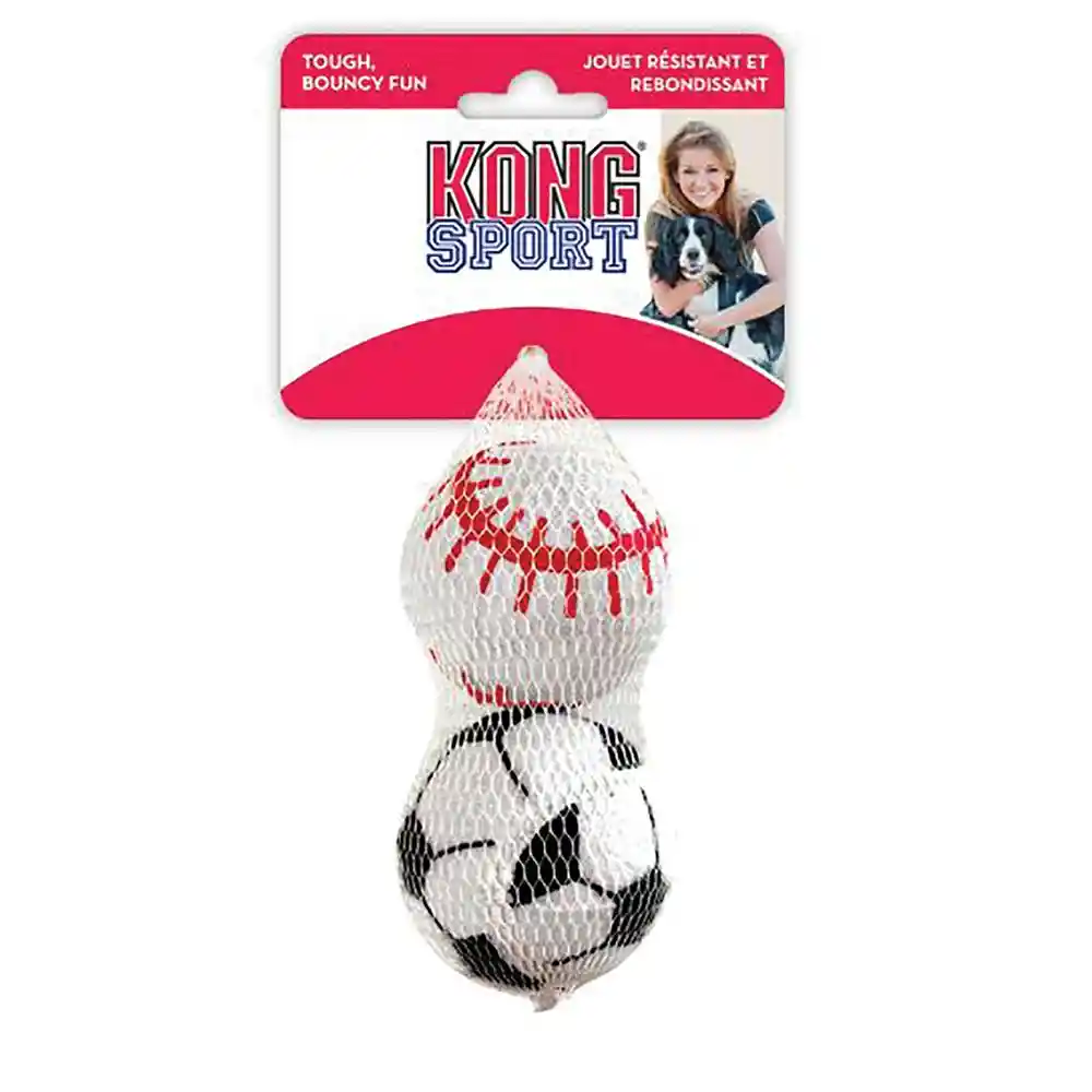 Pelota Perro Sports Balls Kong GRANDE (2 PELOTAS)