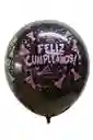 Globos Negras Neon R12 X 5 Und