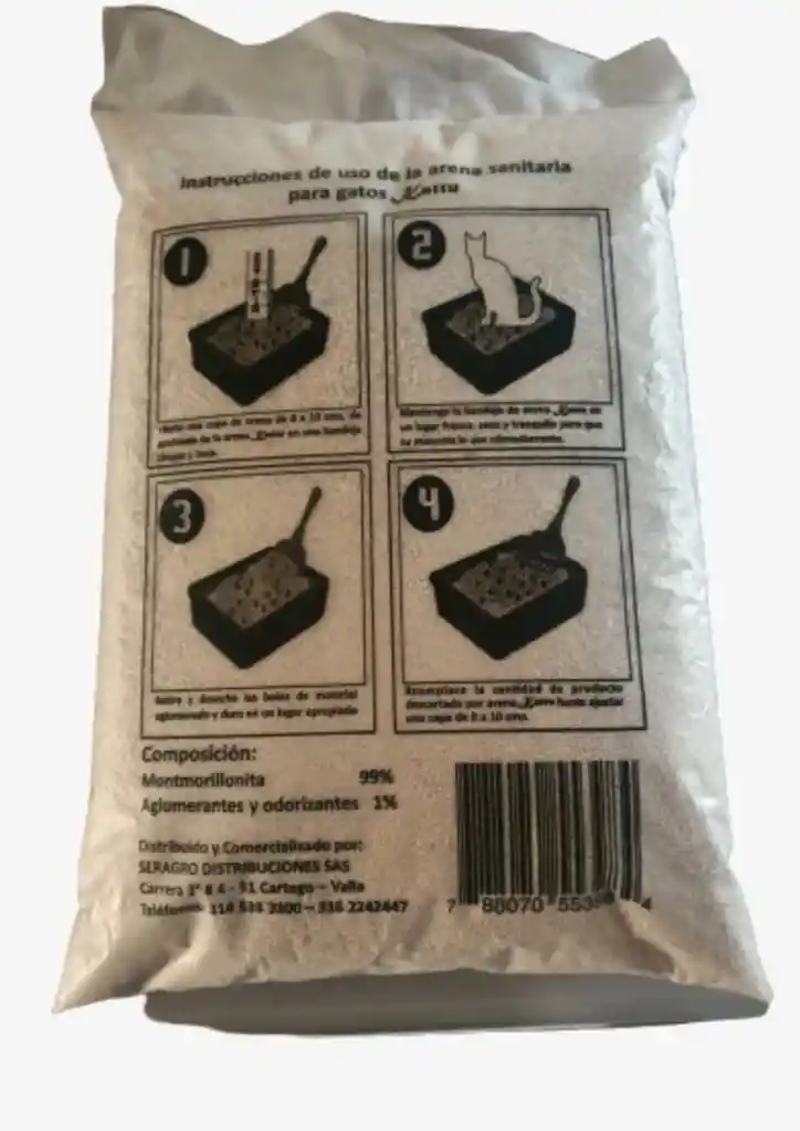 Arena Sanitaria Para Gatos Haku