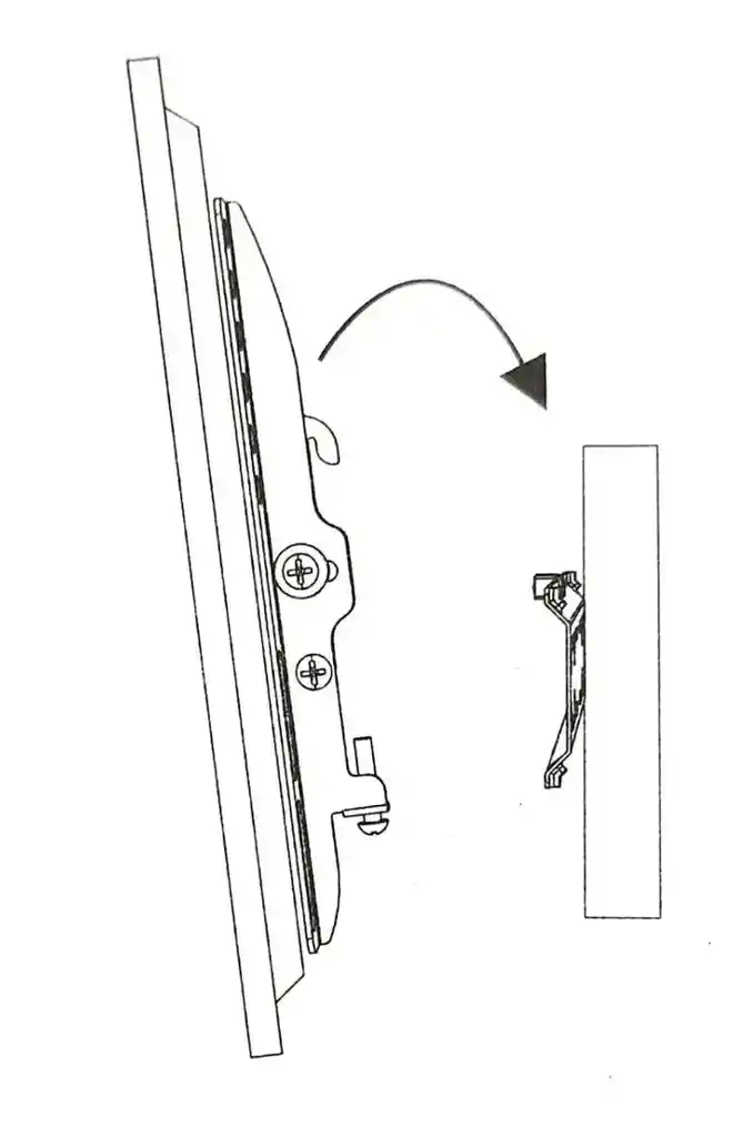 Soporte Base De Pared Para Monitor Pc 13 17 19 21 27 32 34"