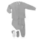 Pijama Niña Térmica Polar Gris Claro Talla 14