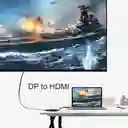 Convertidor De Display Port A Hdmi 4K