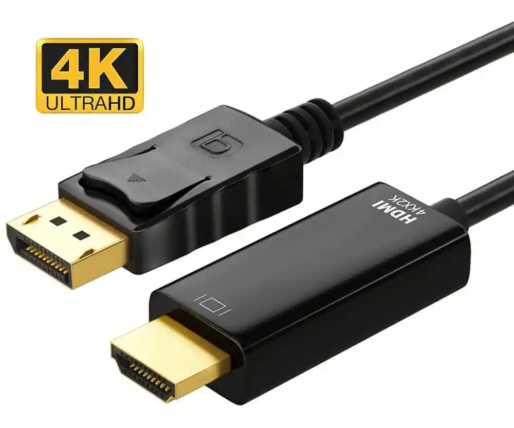 Convertidor De Display Port A Hdmi 4K
