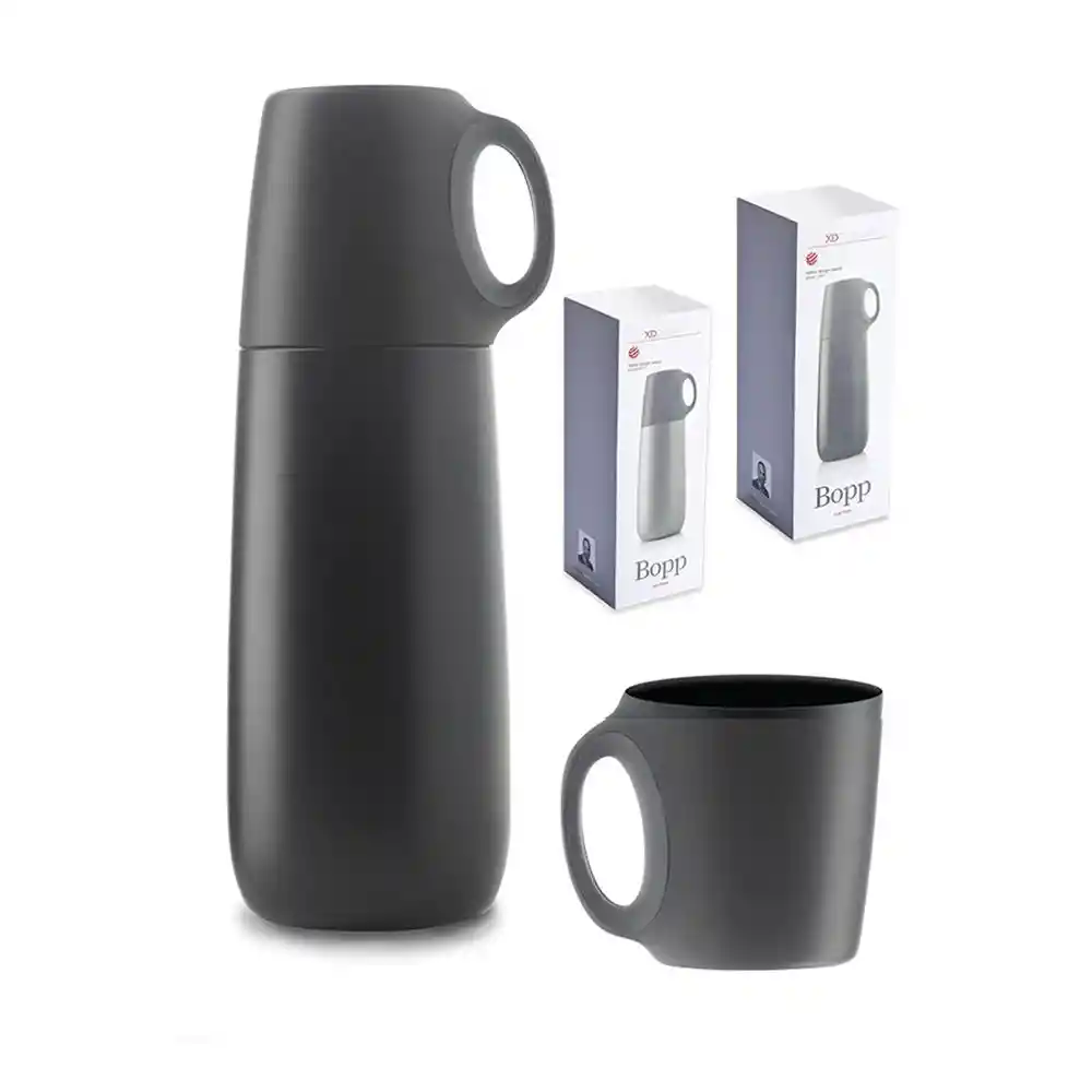 Termo en acero 600ml Con Tapa Mug  - Landik