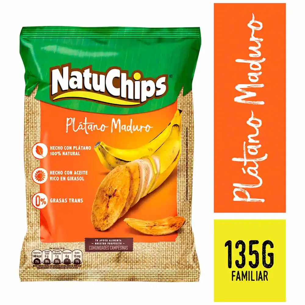 Natuchips Platano Maduro Grande