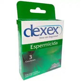 Dexex Condones Espermicida X3