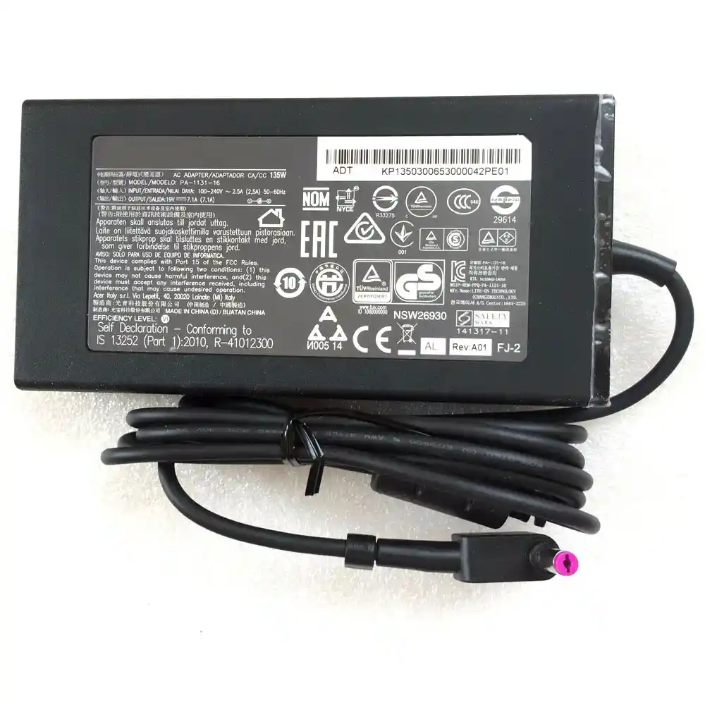 Acer Cargador 19V 7.1 A Nitro