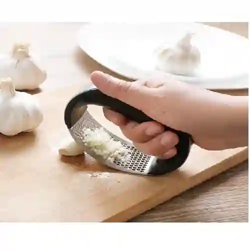 Prensador Machacador Triturador Ajos Cocina Acero Inoxidable