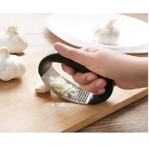 Prensador Machacador Triturador Ajos Cocina Acero Inoxidable