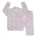 Pijama Mujer Daniela Estampada Rosado Talla S