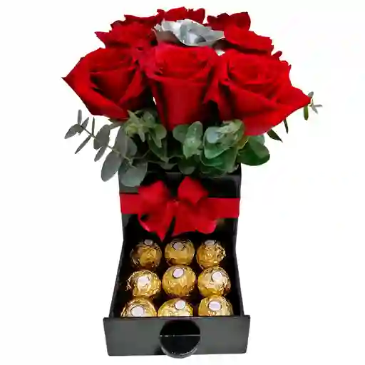 Jardín Sorpresa Rosas Rojas Pequeño