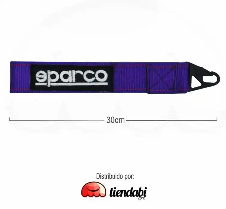  Reata De Arrastre Correa Para Carro Sparco Tuning 1 Unidad Morado