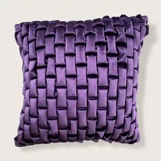 Cojines en Terciopelo Tejidos Color  Morado