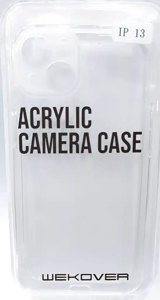 iPhone Estuche Transparente Con Acrilico En Proteccion De Camara Para13