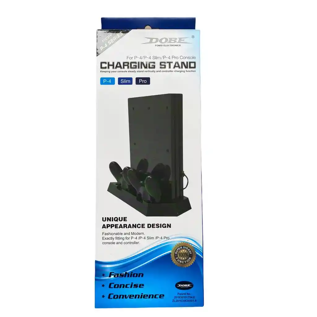 Ps4 Base Refrigerante Y Cargador De Controles Fat/ Slim/Pro