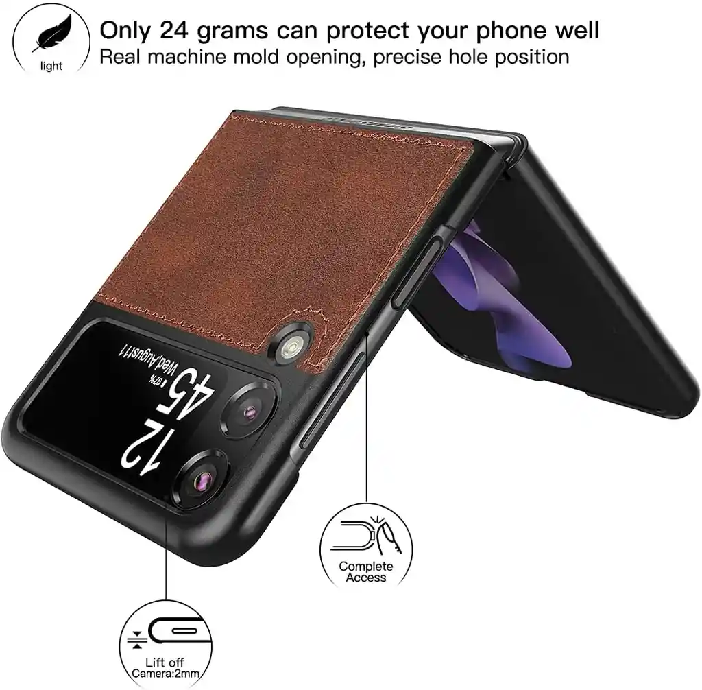 Galaxy Forro Estuche Funda Antigolpe Case Z Flip 3 5G 2021 I