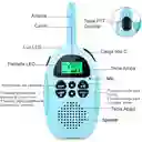 Walkie Talkie Para Niños Largo Alcance Recargables X2