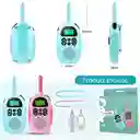 Walkie Talkie Para Niños Largo Alcance Recargables X2