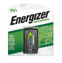 Energizer 1 Pila Bateria Recargable Cuadrada9v 175 Mah