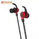 AUDIFONOS CX300 YISON/ *ROJO* /ORIGINALES