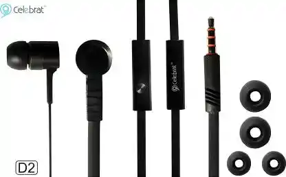 Audifonos D2 Celebrat/ *negro* / Originales