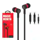 Audifonos D2 Celebrat/ *negro Con Rojo* / Originales