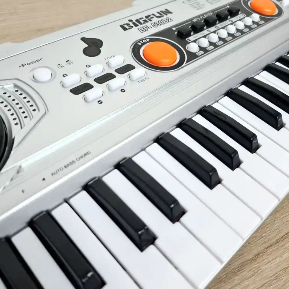 Organeta Piano Electrónico Para Niños 49 Teclas Usb Bf-530