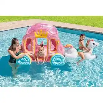 Intex Inflable Niños Caballo Con Carruaje 56514np