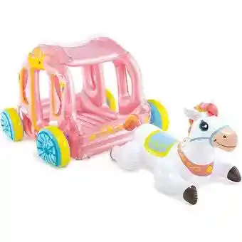 Intex Inflable Niños Caballo Con Carruaje 56514np