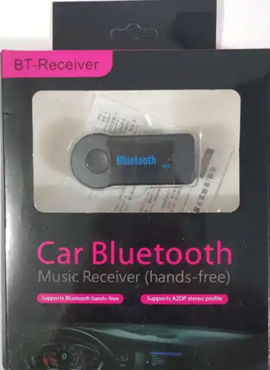 Receptor Bluetooth Bafles Carro Adaptador Plug Convertidor