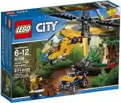 Lego City Jungle Cargo Helicopter 60158