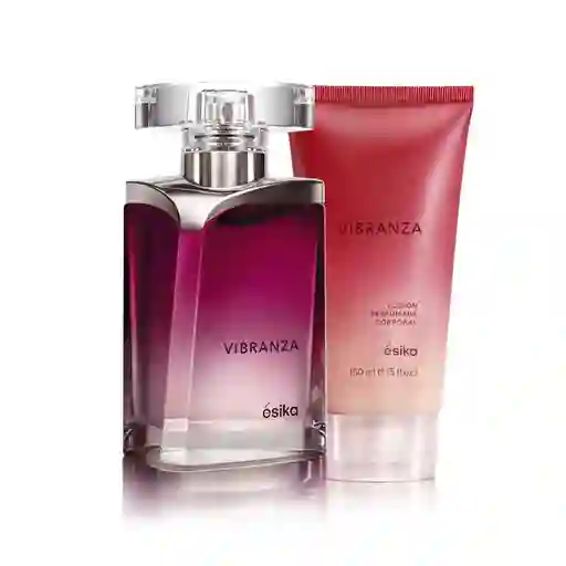 Esika Set Femenino Perfume Vibranza + Locion Corporal Vibranza