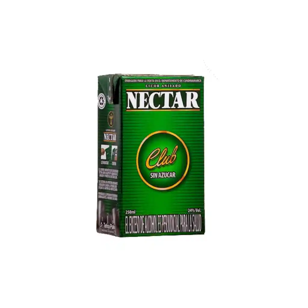 Nectar Aguardiente Verde 1/4