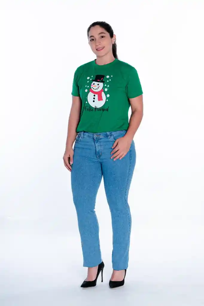 Camiseta de Navidad Dama