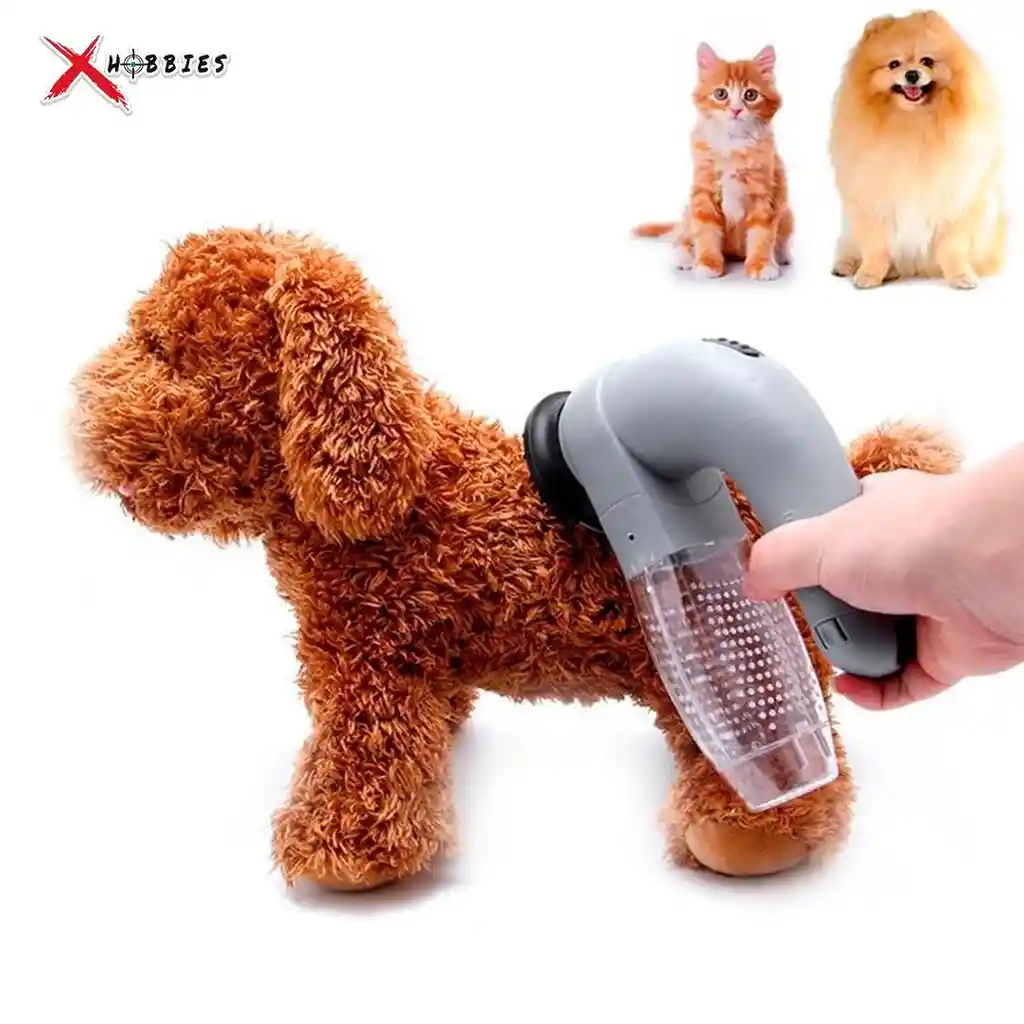 ASPIRADORA MANUAL QUITA PELOS PARA MASCOTA SHED PAL