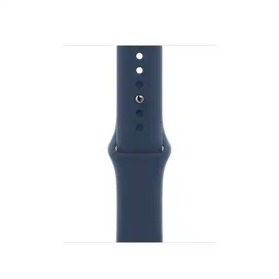 Apple Suite Correa Watch En Silicona - Color Azul Noche - 42/44/45 Mm