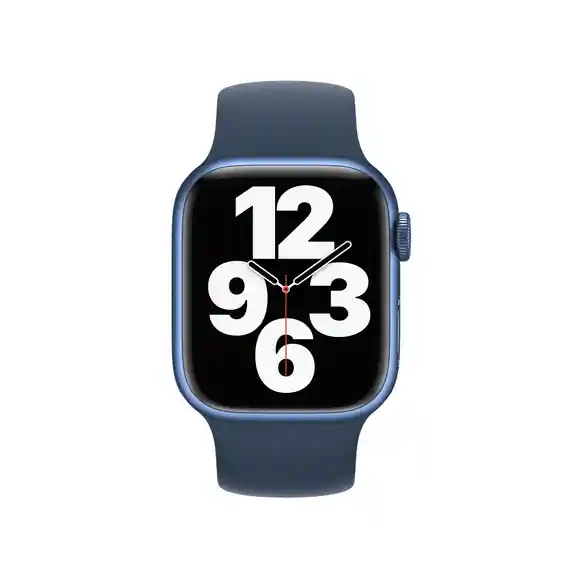 Apple Suite Correa Watch En Silicona - Color Azul Noche - 38/40/41 Mm