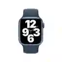 Apple Suite Correa Watch En Silicona - Color Azul Noche - 42/44/45 Mm