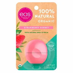 Eos Evolution Of Smooth Brillo Labial Balsamo Strawberry Sorbet 0.25 Oz (7g)