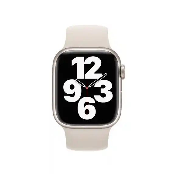 Suite Correa Apple Watch en Silicona - Color Gris Claro - 42/44/45 mm